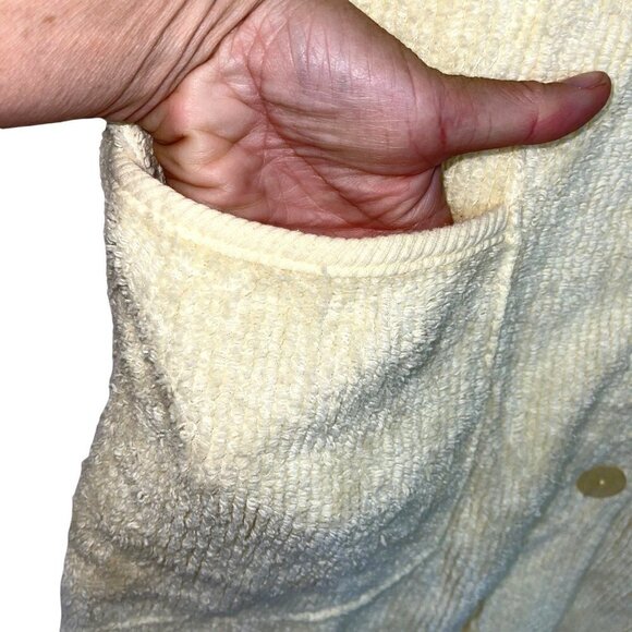 Crowntuft Womens Chenille Robe Size Medium M Vintage Cotton Blend Made In USA - Picture 3 of 10